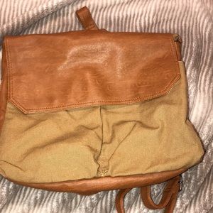 BACKPACK LEATHER PURSE